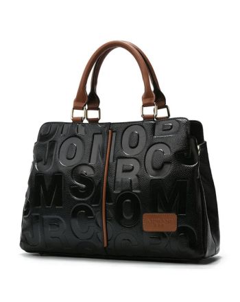 Classic Charm: Genuine Leather Tote for Women's Luxury Fashion